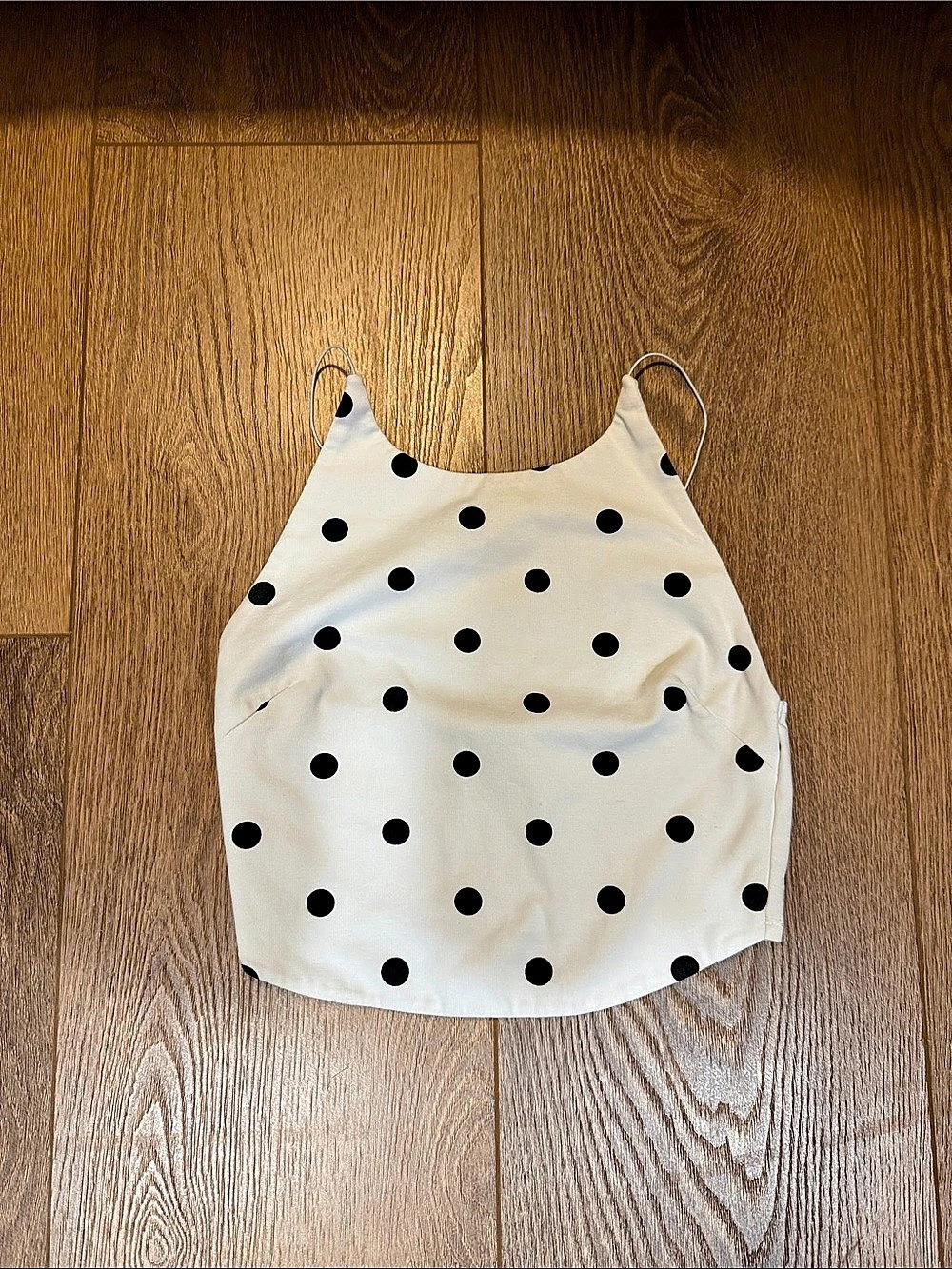 Zara Polka Dot Crop Top